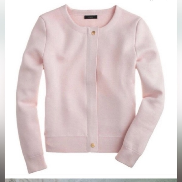 J. Crew Merino zippered sweater-jacket - Picture 3 of 3